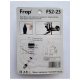 Кран букса FRAP F52-23 для кнопочного переключателя