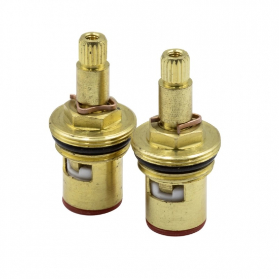 Кран букса MIXLINE ML08 резба 1/2 керамика 8*15 пара 2 штуки в блистере