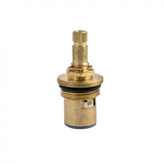 Кран букса САНАКС 00077 металлокерамика 1/2 под ручку крест латунная, 20 шлицов