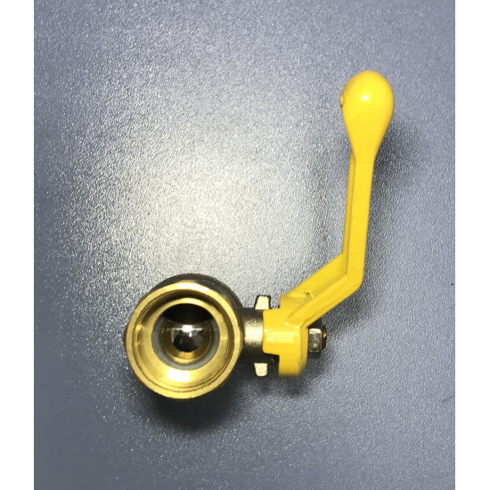 Кран шаровый газ ASTEK 3/4" вн-нар рычаг  