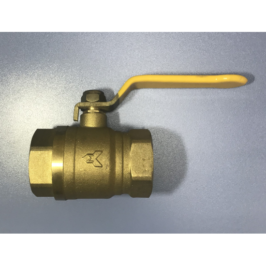 Кран шаровый газ БЕЗ БРЕНДА 1 1/4" вн-вн рычаг