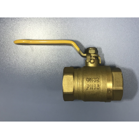 Кран шаровый газ БЕЗ БРЕНДА 1 1/4" вн-вн рычаг