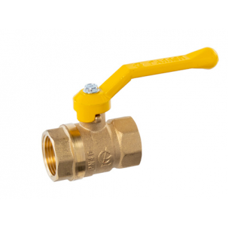 Кран шаровый газ ГАЛЛОП Стандарт 3/4" вн-вн рычаг DN-20  220 0115024 