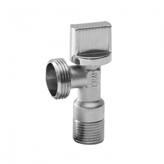 Кран шаровый мини FRAP 1/2"x3/4" ш-ш угловой, F219.05.3 с отражателем