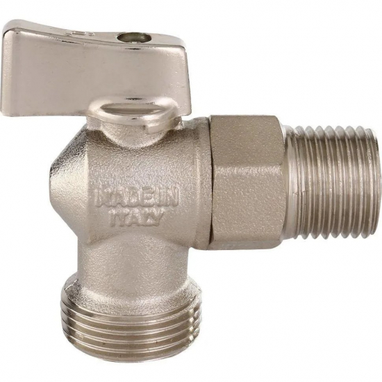 Кран шаровый мини ITAP 1/2"x3/4" ш-ш угловой, для стиральной машинки 392