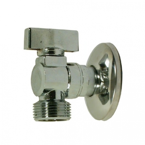 Кран шаровый мини KAISER 1/2"x3/4" ш-ш угловой, для стиральной машинки 262 