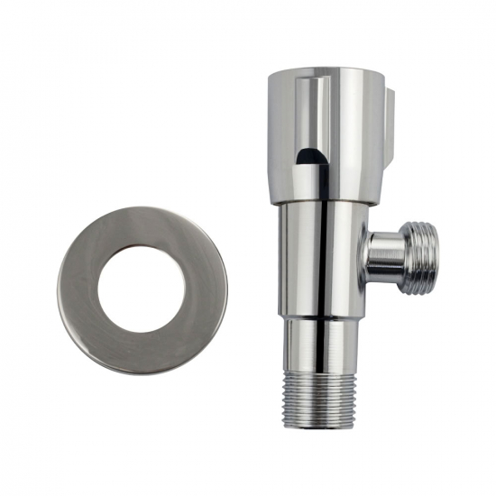 Кран шаровый мини MAK 139 1/2"x1/2" ш-ш угловой, ЦАМ