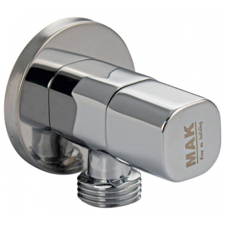 Кран шаровый мини MAK 1392 1/2"x1/2" ш-ш угловой, латунь