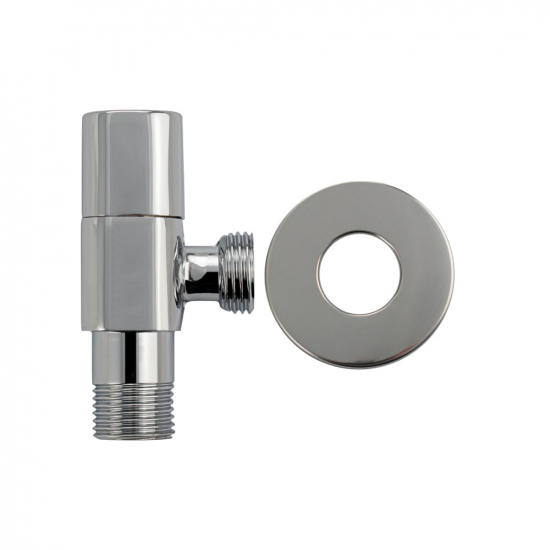 Кран шаровый мини MAK 1392 1/2"x1/2" ш-ш угловой, латунь