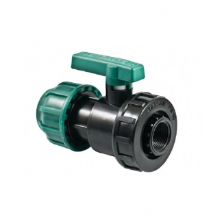 Кран шаровый полиэтиленовый POELSAN 32 x 3/4" разъемны-внутренний ПЭ 99432