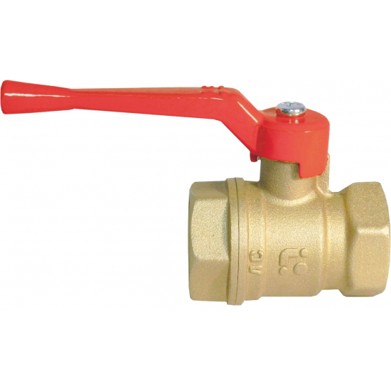 Кран шаровый вода БАЗ 1/2" вн-вн рычаг 11Б27п1 Ду15 А30 PN40 БАЗ.А30.0.15.40