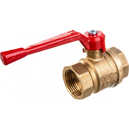 Кран шаровый вода БАЗ 1" вн-вн рычаг 11Б27п1 Ду25, А30 PN40 БАЗ.А30.0.25.40