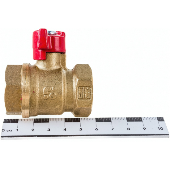 Кран шаровый вода БАЗ 3/4" вн-вн бабочка БАЗ.А30.1.20