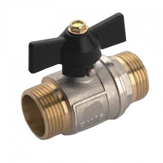 Кран шаровый вода FRAP 1/2" нар-нар бабочка, F213.04.2 