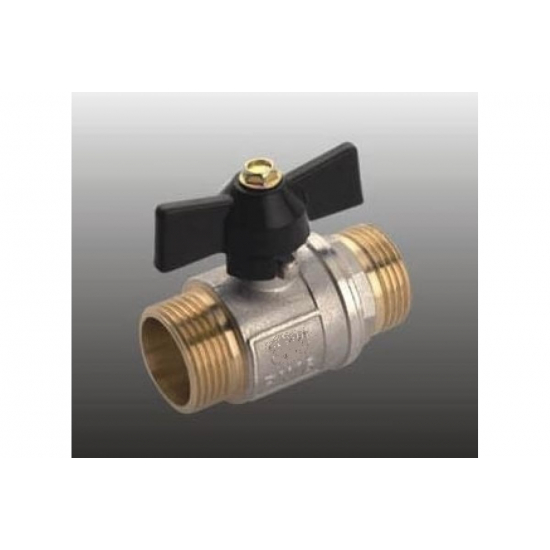 Кран шаровый вода FRAP 1/2" нар-нар бабочка, F213.04.2 