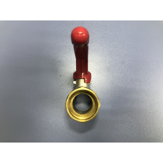 Кран шаровый вода JIF 1 1/4" вн-вн рычаг 