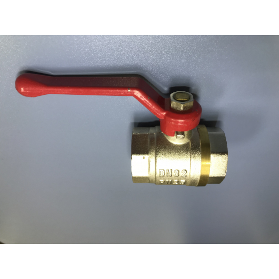 Кран шаровый вода JIF 1 1/4" вн-вн рычаг 