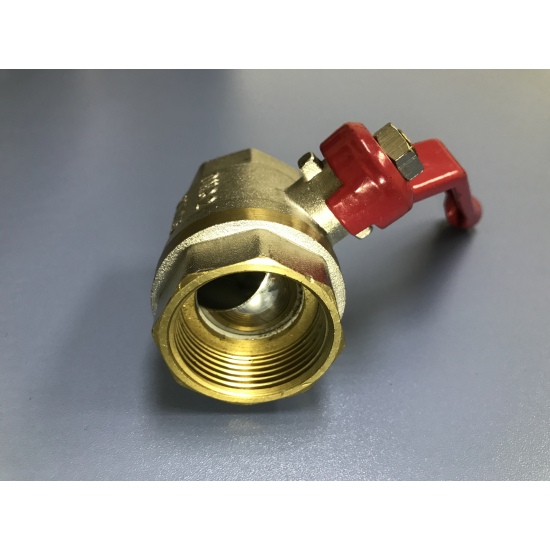 Кран шаровый вода JIF 1 1/4" вн-вн рычаг 