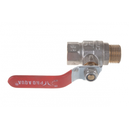 Кран шаровый вода PRO AQUA 1/2" вн-нар ручка FWL53-M15-F15S