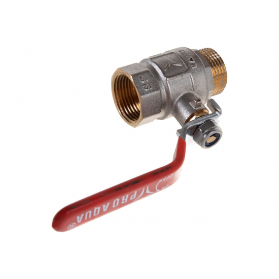 Кран шаровый вода PRO AQUA 1" вн-нар ручка FWL53-M25-F25X