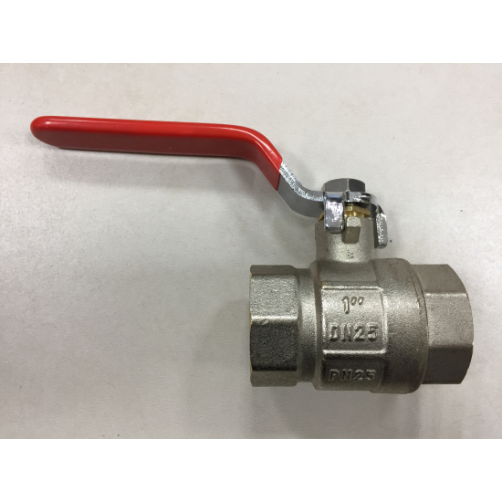 Кран шаровый вода PRO AQUA 1" вн-вн ручка FWL51-F25-F25X