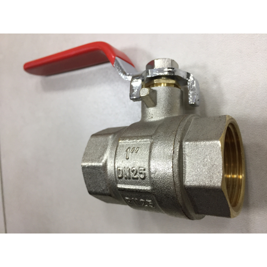 Кран шаровый вода PRO AQUA 1" вн-вн ручка FWL51-F25-F25X