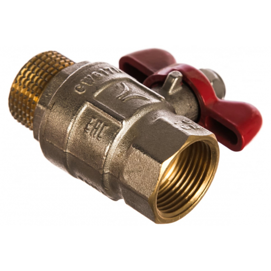 Кран шаровый вода PRO AQUA 3/4" вн-нар бабочка FWB61-M20-F20X 