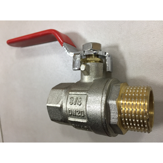 Кран шаровый вода PRO AQUA 3/4" вн-нар ручка FWL53-M20-F20X