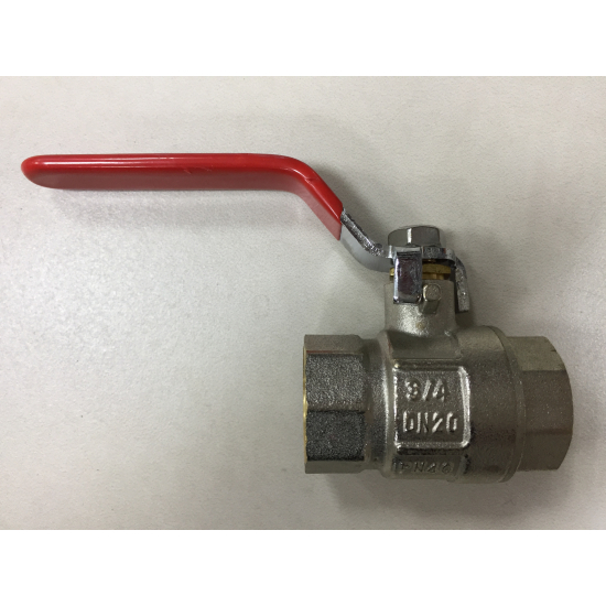 Кран шаровый вода PRO AQUA 3/4" вн-вн ручка FWL51-F20-F20X