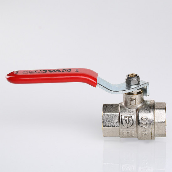 Кран шаровый вода VALTEC Base 1/2" вн-вн рукоятка VT.214.N.04