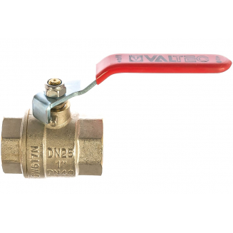 Кран шаровый вода VALTEC Base 1" вн-вн рукоятка VT.214.N.06