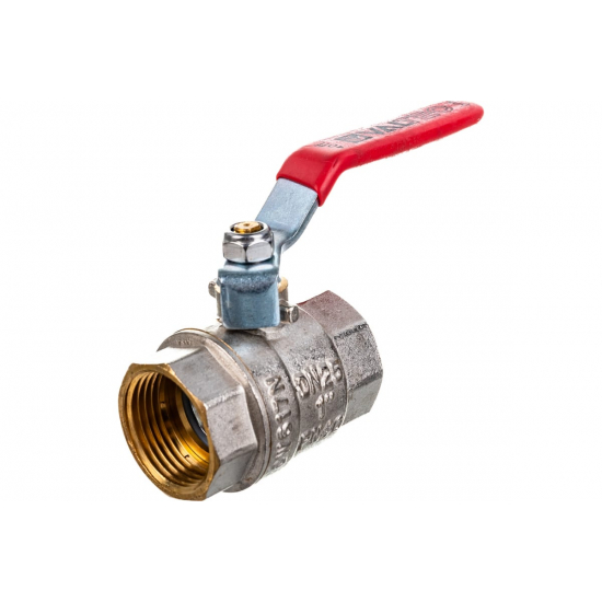 Кран шаровый вода VALTEC Base 1" вн-вн рукоятка VT.214.N.06