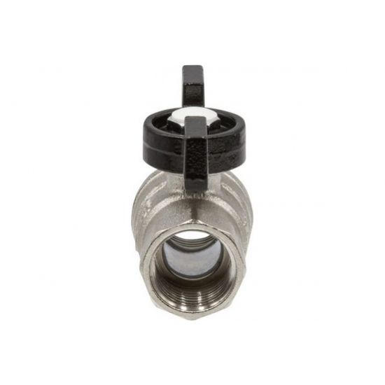 Кран шаровый вода VRT 1/2" вн-вн бабочка 528892