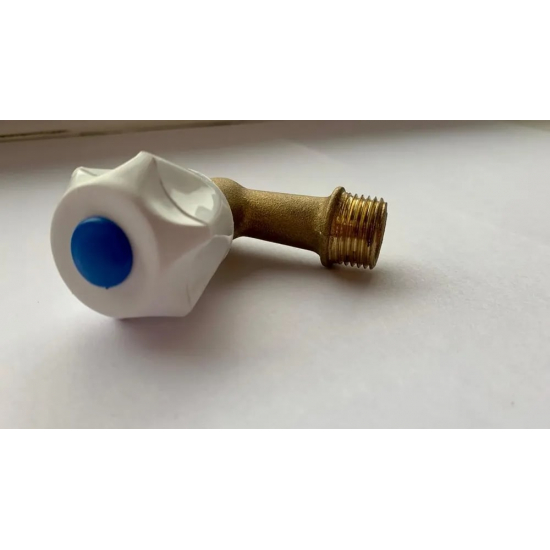 Кран водоразборный шаровый РИГЕЛЬ-СИБ 1/2" рукоятка с носиком