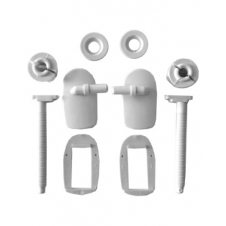 Крепёж для сиденья к унитазу ИНКОЭР Универсальный, пластик 