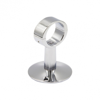 Крепление для полотенцесушителя VRT с кольцом 3/4" разъёмное, хром