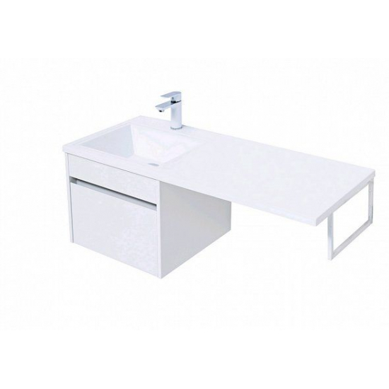 Кронштейн для раковины AQUANET над стиральной машиной 400 мм NEW прямоугольный