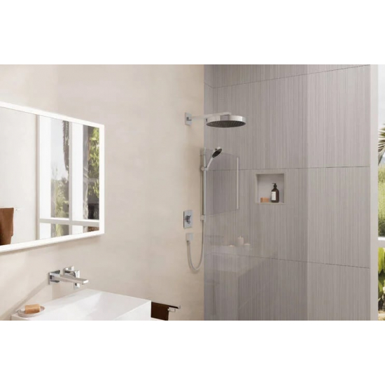 Кронштейн для верхнего душа HANSGROHE Square 27694000 38,9 см, хром