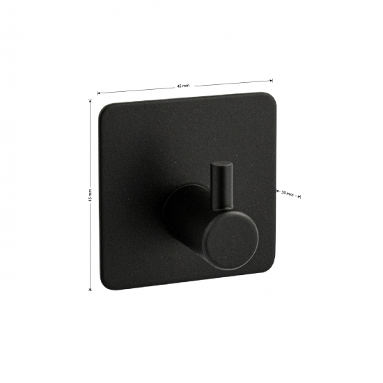 Крючок BRIMIX 5355 с 1 крючком чёрный