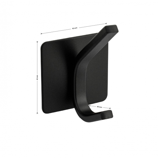 Крючок BRIMIX 5365 с 2 крючками графит