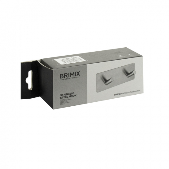 Крючок BRIMIX 5405 с 1 крючком чёрный