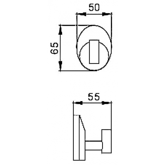 Крючок FRAP F1605-1 одинарный