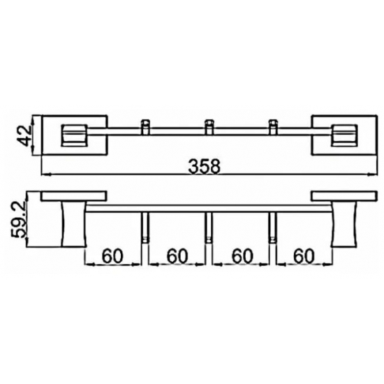 Крючок GAPPO G0716-30 с 3 крючками