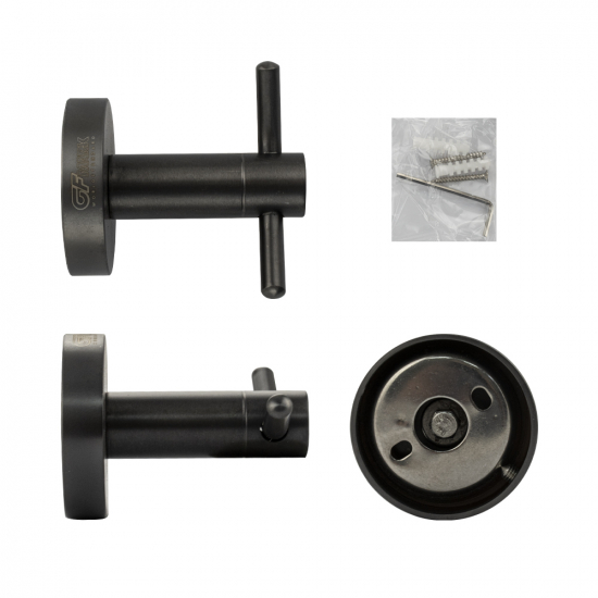 Крючок GFmark GF-78114 с 2 крючками графит