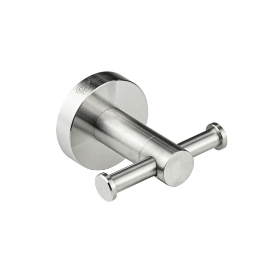 Крючок GFmark GF-80114 с 2 крючками нержавеющая сталь