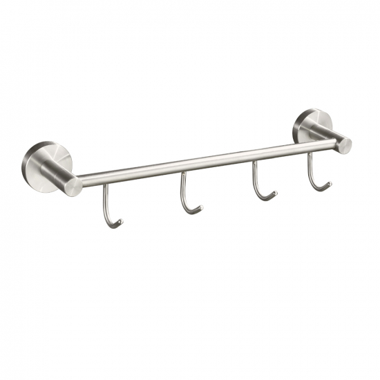 Крючок GFmark GF-80205 с 4 крючками прямая нержавеющая сталь