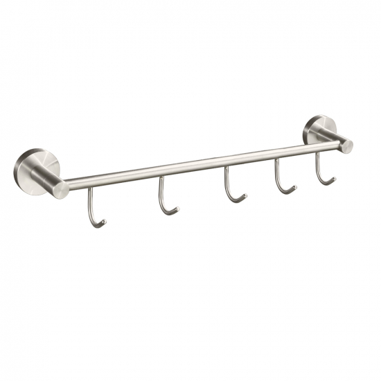 Крючок GFmark GF-80206 с 5 крючками прямая нержавеющая сталь