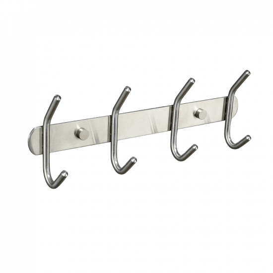 Крючок GFmark GF-80255 с 4 крючками прямая нержавеющая сталь