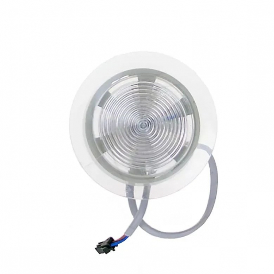 Лампа верхняя  ERLIT для душевых кабин 4 яркие светодиода, 59 мм, 12В, 12Вт