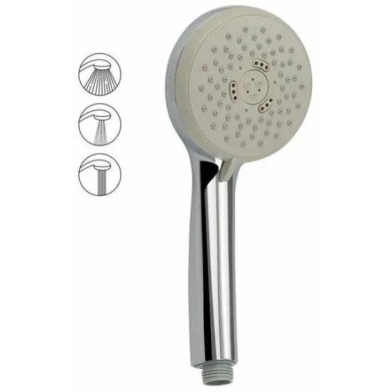 Лейка для душа BRIMIX 6020 хром, 3 режима